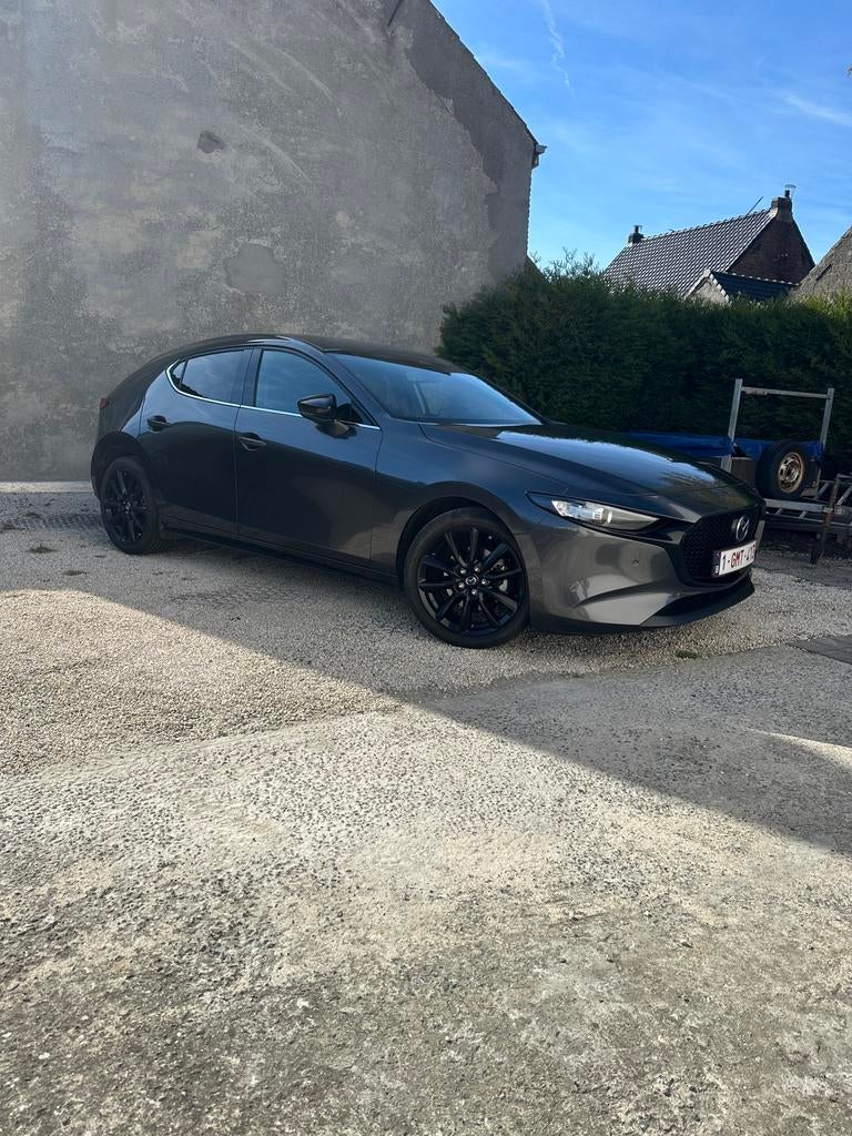 Mazda 3 2.0L e-skyactiv X 186hp 6AT homura, Autos, Mazda, Euro 6, Noir, 5 portes, Automatique