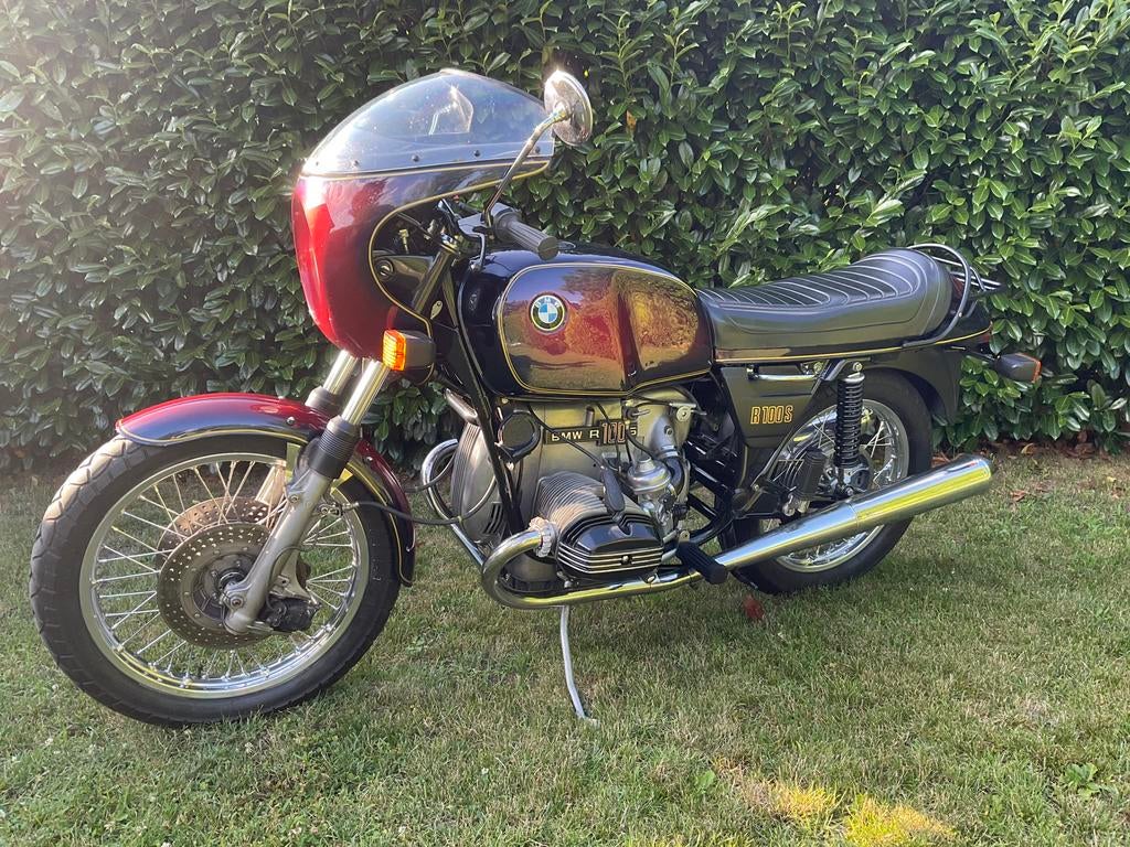 BMW R100S 1977 spaakwielen, Motoren, Motoren | BMW, Cardan-aandrijving, 2 cilinders, Motorrijbewijs A, Particulier
