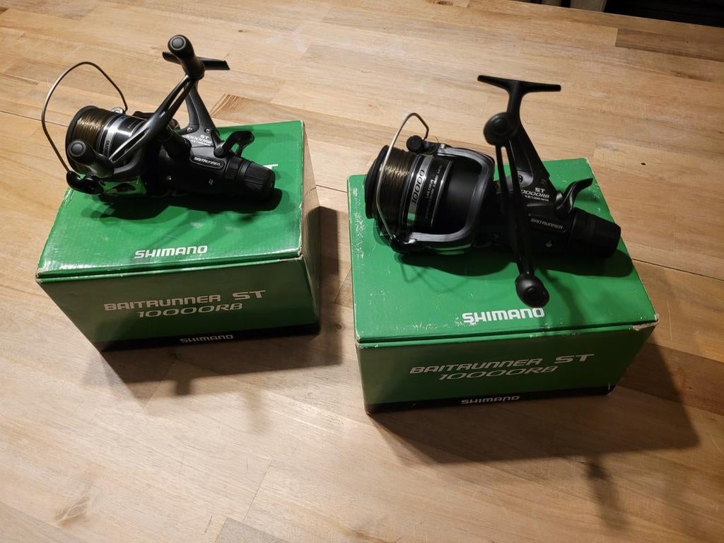 Karpermolens Shimano Baitrunner ST 10000RB  - perfecte staat, Enlèvement ou Envoi
