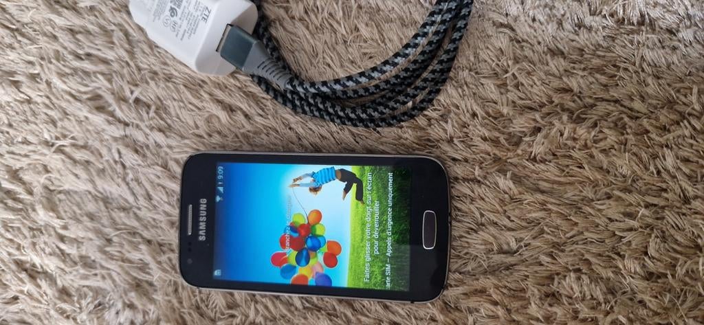 Oude Samsung Ace 3-smartphone oranje geblokkeerd., Telecommunicatie, Mobiele telefoons | Samsung, Blauw, Touchscreen, Galaxy Ace