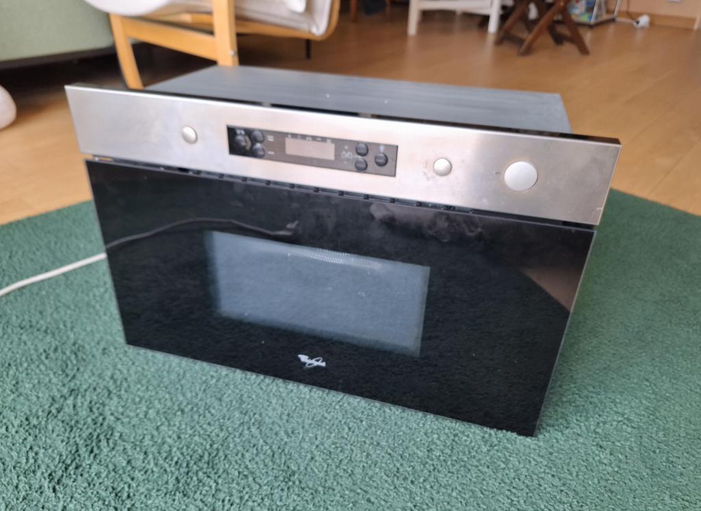 micro-ondes encastrable Whirlpool, Electroménager, Encastré, Enlèvement, Utilisé, 45 à 60 cm