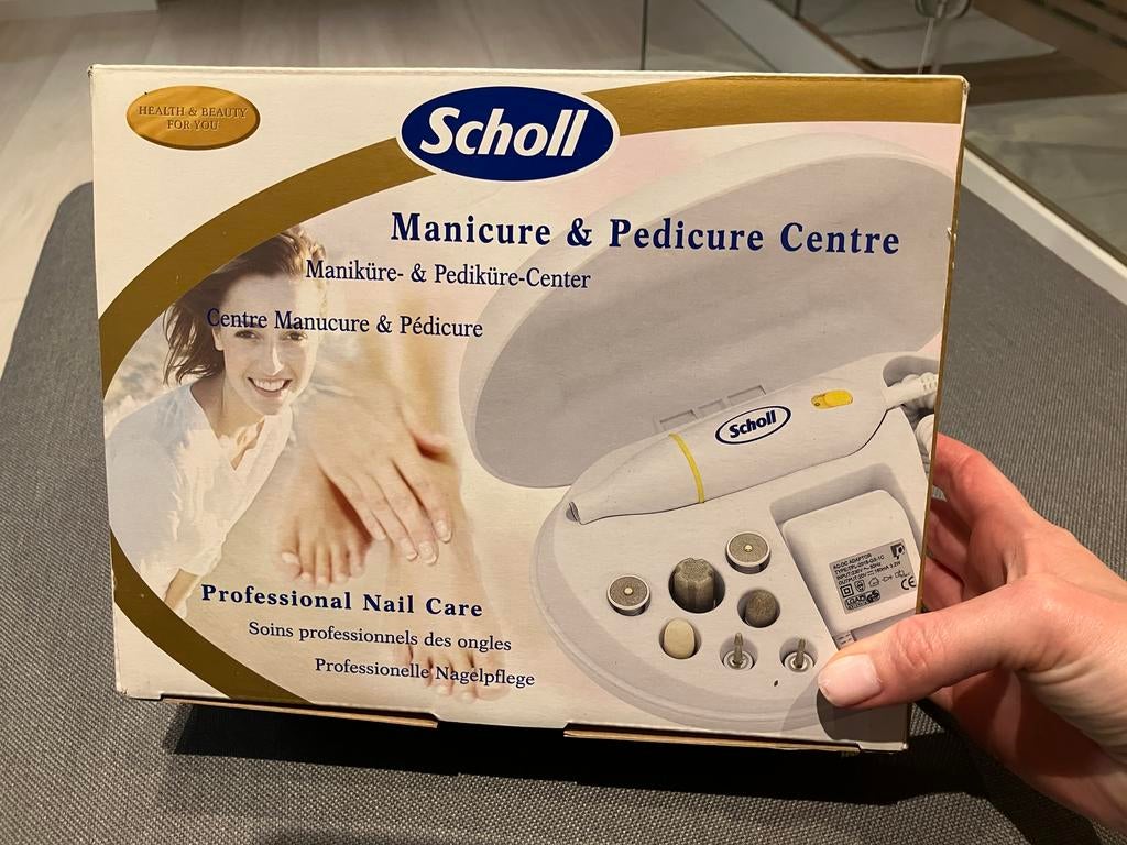 Scholl manicure & pedicure set model DR1380ER nieuw, Ophalen of Verzenden