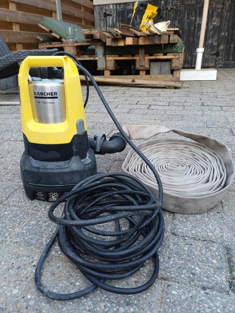 Dompelpomp karcher sp7 dirt inox, Ophalen, Zo goed als nieuw, Overige typen