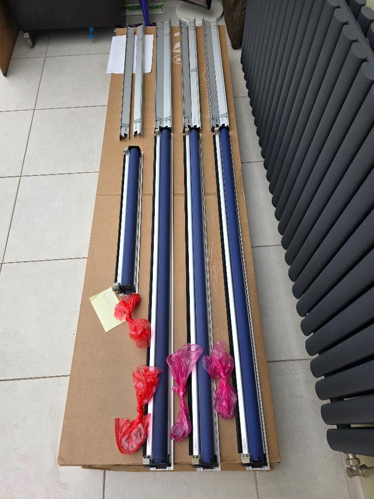 Rideau de fenêtre toit, Maison & Meubles, Enlèvement, Utilisé, Bleu