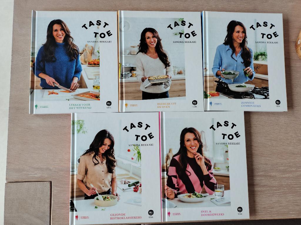 Sandra Bekkari - Tast toe 5 boeken, Boeken, Ophalen, Zo goed als nieuw, Sandra Bekkari
