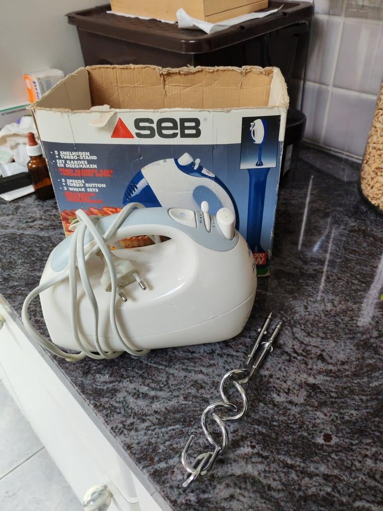 Batteur seb, Enlèvement