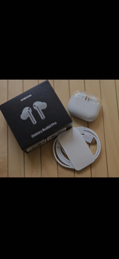 ️⚡️neuf samsung galaxy buds 3 pro blanc jamai servi️⚡️, Neuf, Réduction active du bruit, Enlèvement, Blanc