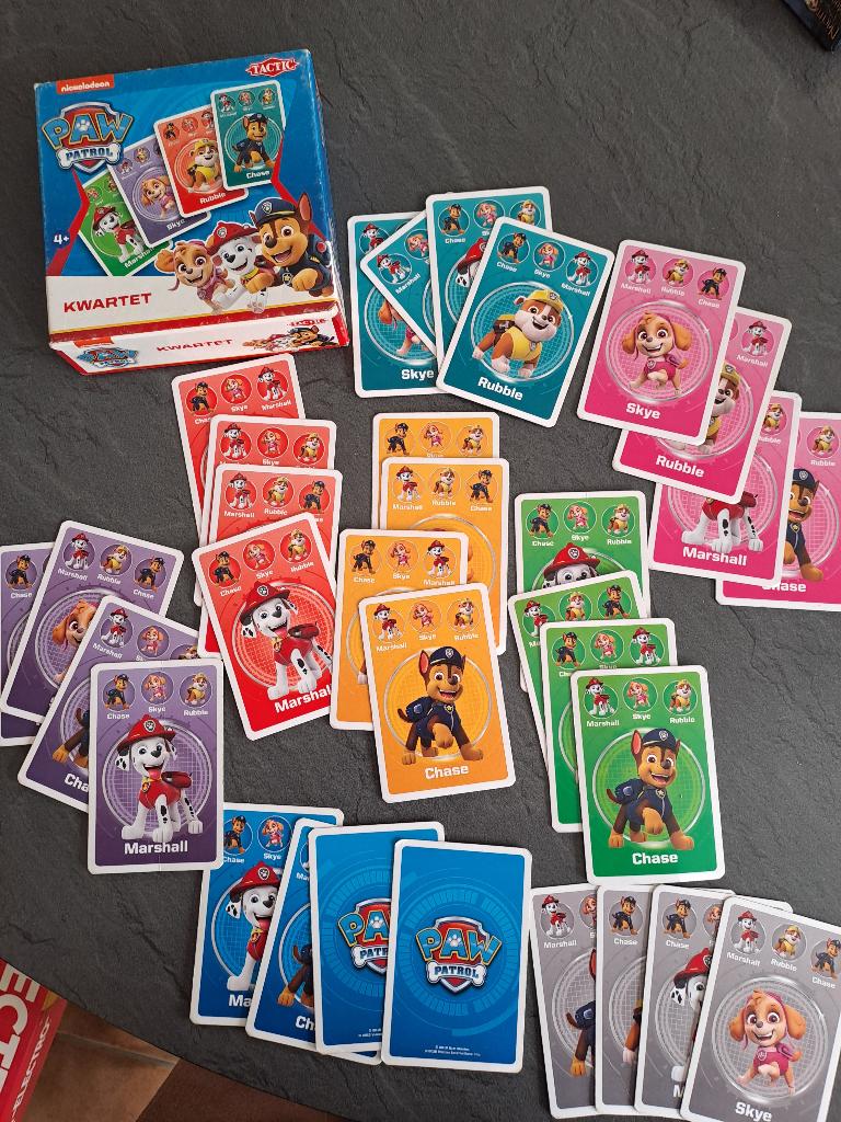 paw patrol kwartet, Ophalen of Verzenden, Zo goed als nieuw, Kwartet(ten)