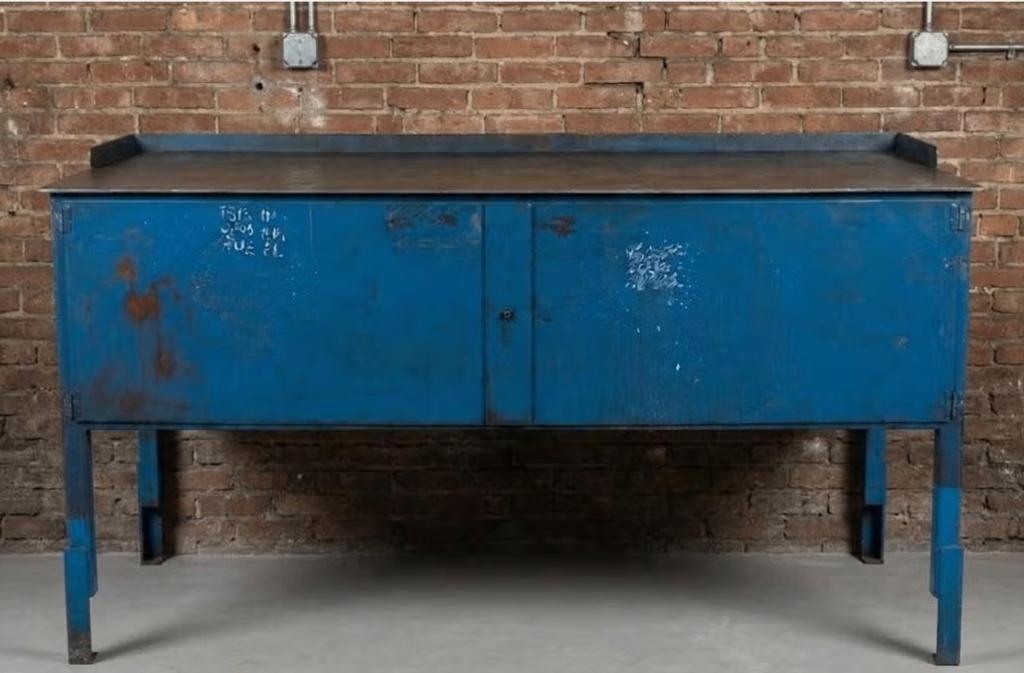 professionele werkbank staal, Ophalen