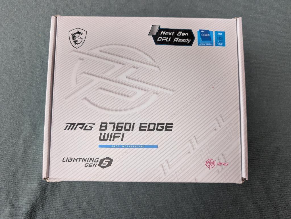 MSI MPG B760i EDGE WIFI (Mini-ITX, LGA1700), Ophalen of Verzenden, Gebruikt, Intel, DDR5