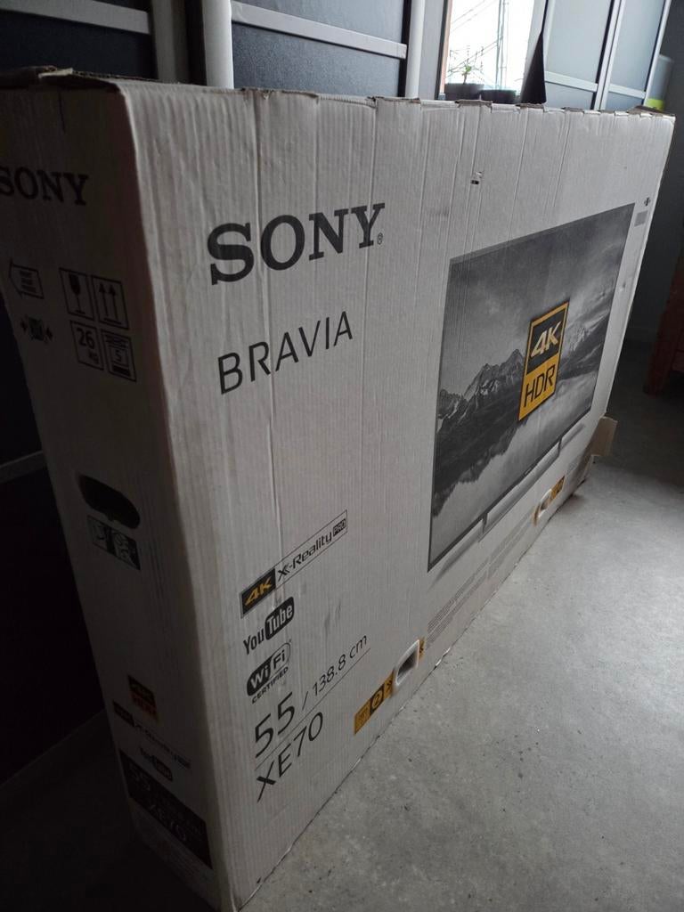 Sony KD-55XE7004 pour pièces, TV, Hi-fi & Vidéo, Télévisions, LCD, 100 cm ou plus, Sony, 100 Hz, Smart TV, Enlèvement