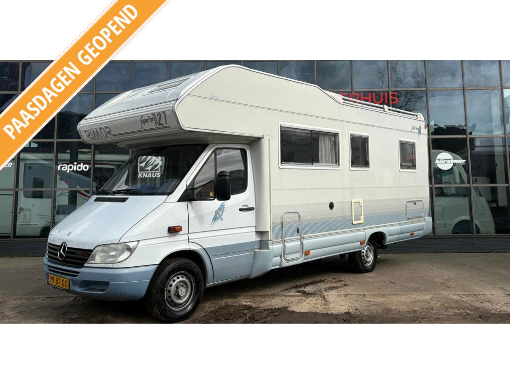 Rimor Superbrig 727,6Pers,FaceToFace, Afzuigkap, Tot en met 6, Cassettetoilet, Luifel