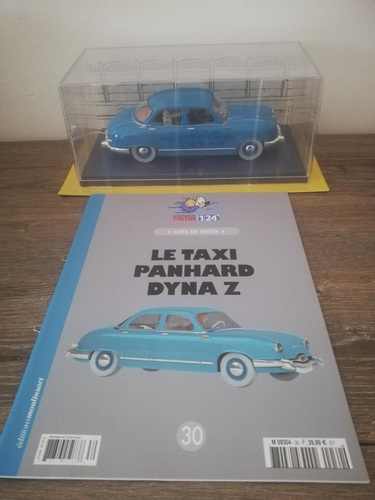 Voiture Tintin 1/24, Tintin
