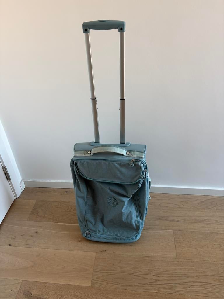 Valise souple Kipling 55x35x26 avec roulettes, 35 à 45 cm, Roulettes, Enlèvement, Utilisé