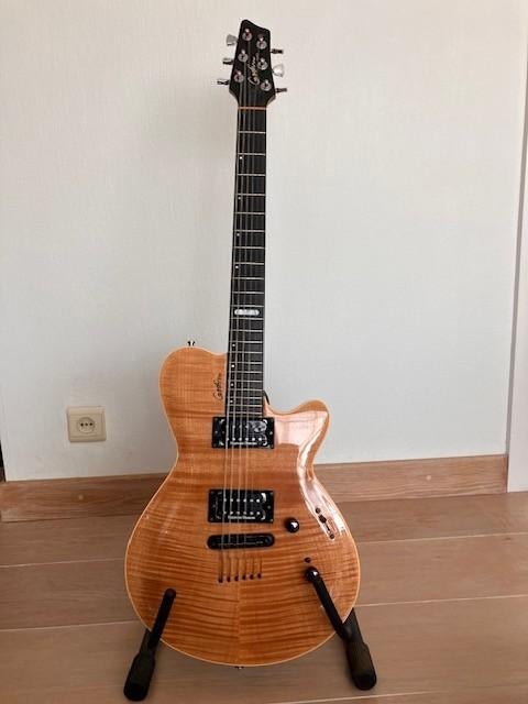 Godin Summit CT Amber/Gloss Natural à partir de 2009, Enlèvement ou Envoi, Comme neuf, Solid body, Autres marques