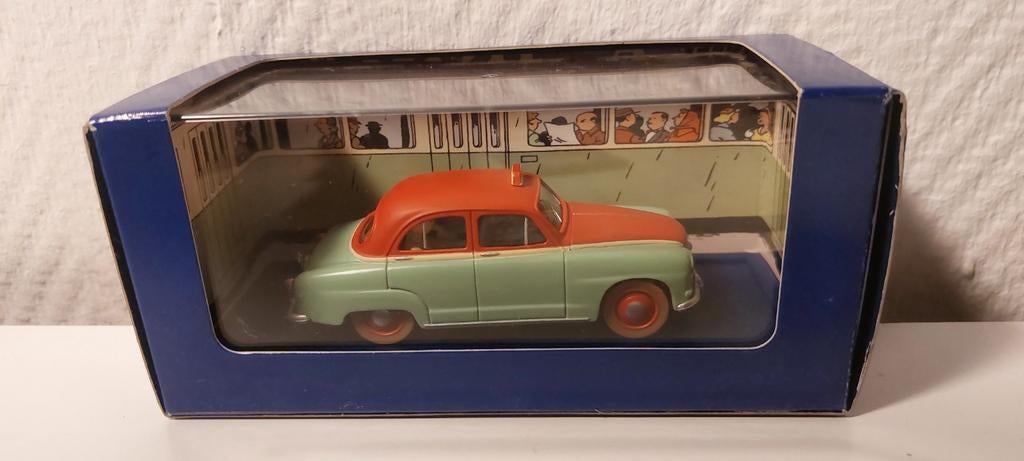 Voiture TINTIN Atlas 1/43 'Le taxi Simca 1954' 021 A, Enlèvement, Comme neuf, Voiture, Autres marques
