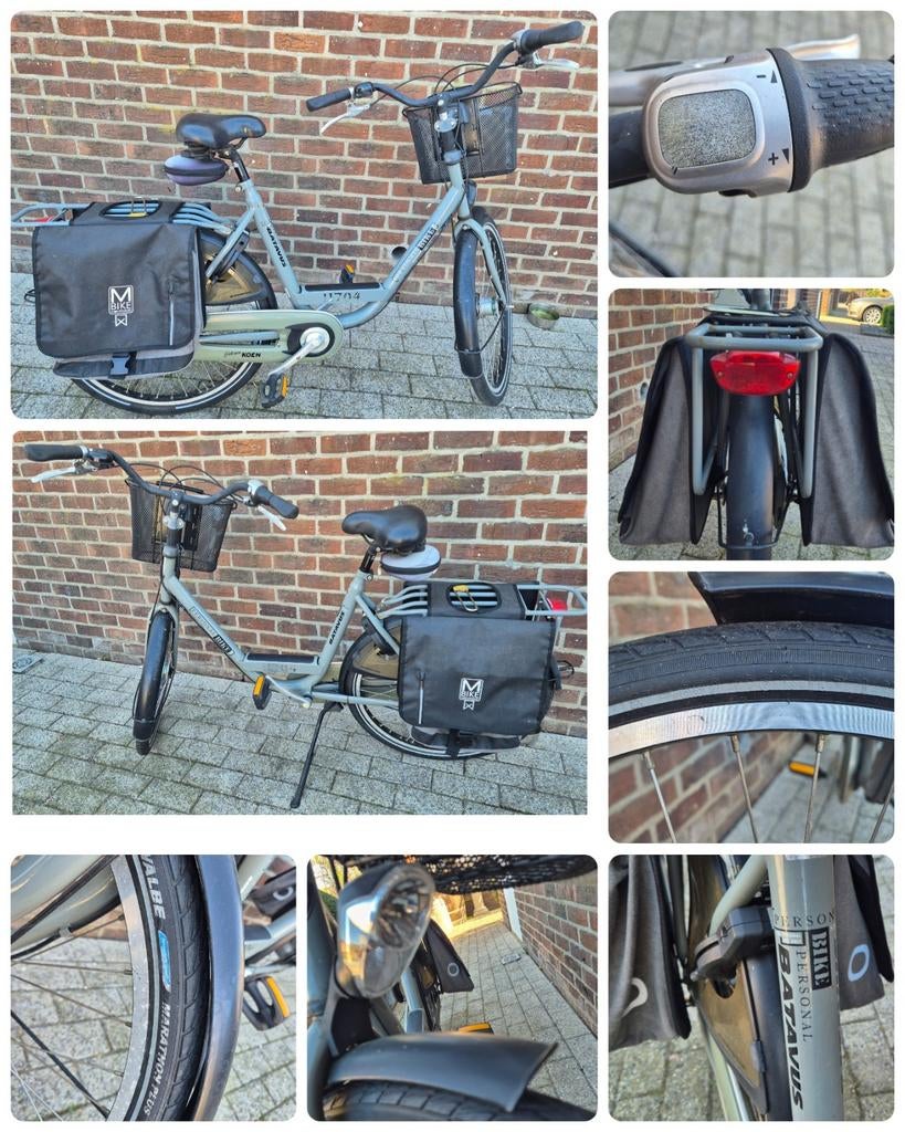 Fiets met versnellingen en fietstassen, Fietsen en Brommers, Fietsaccessoires | Fietstassen, Ophalen