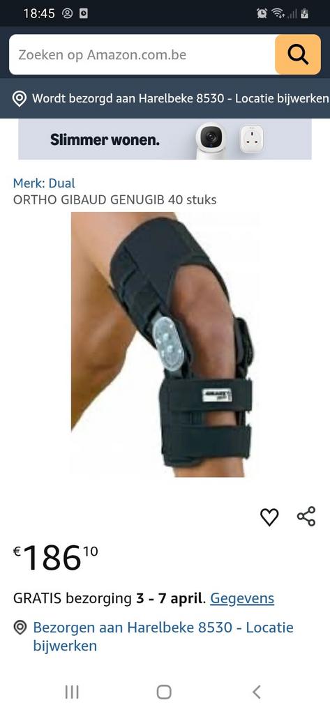 Ik had er 2 op verschillende sites besteld..., Diversen, Braces, Ophalen