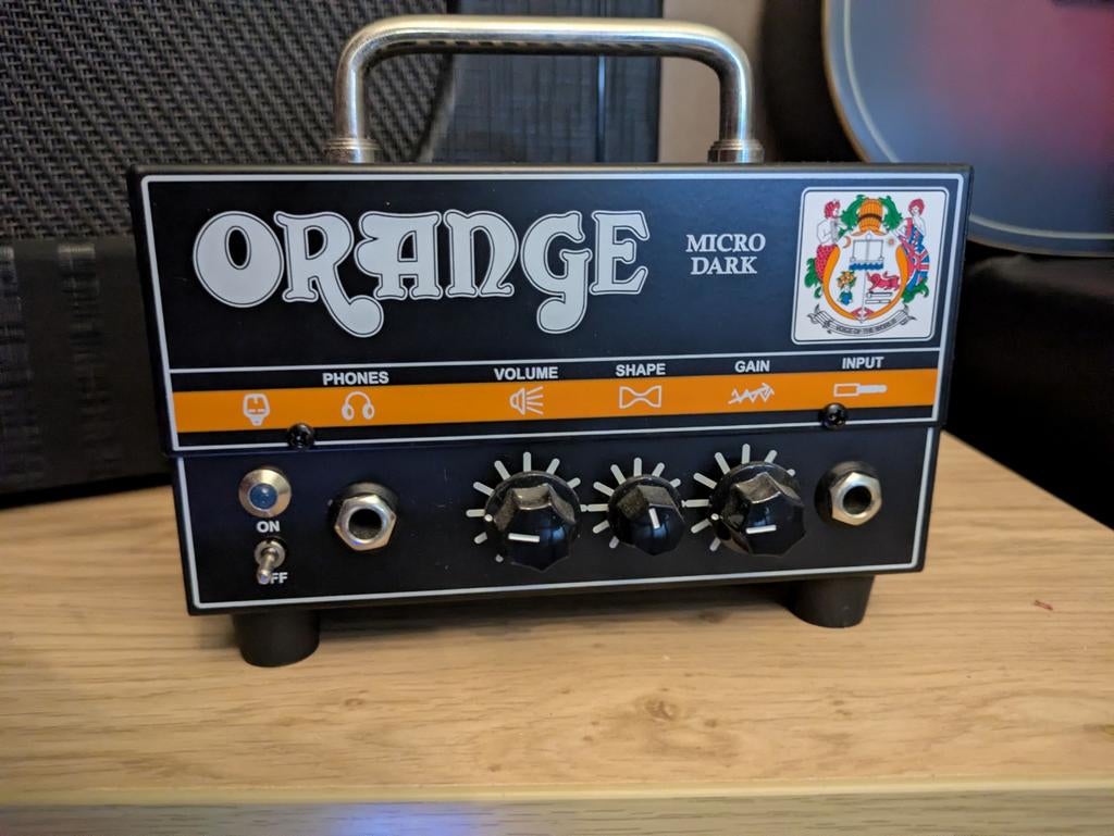Orange micro dark 20 watt, Enlèvement
