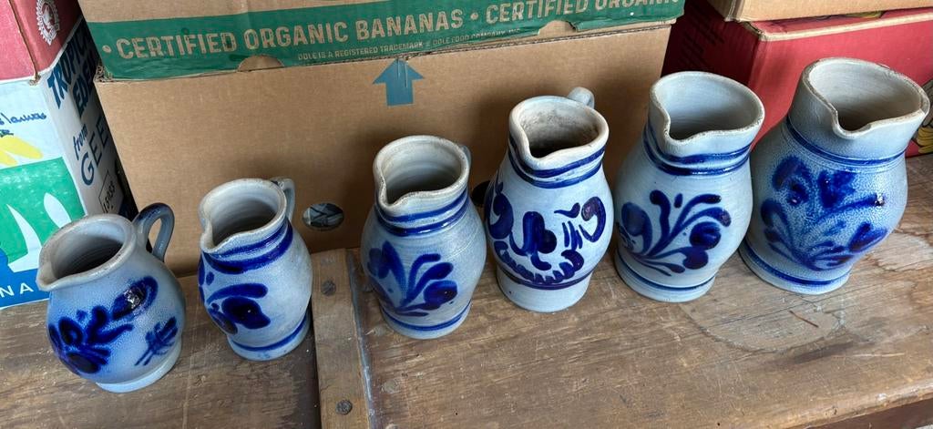 Stenen kannen / bierpot oud origineel, Antiek en Kunst, Ophalen of Verzenden