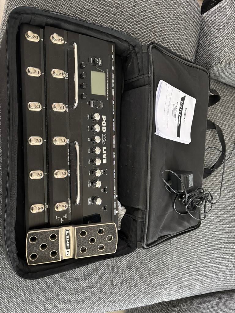 line 6 X3 live Pod met draagtas, Muziek en Instrumenten, Effecten, Ophalen, Zo goed als nieuw, Multi-effect