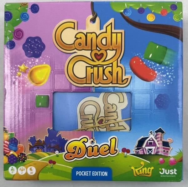 Candy Crush Duel Pocket Editie King Reisspel, Hobby en Vrije tijd, Gezelschapsspellen | Bordspellen, Verzenden, Een of twee spelers
