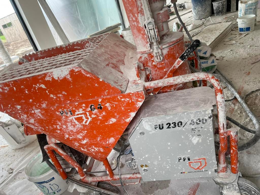 Spuitmachine PFT 230-400v, Ophalen, Gebruikt