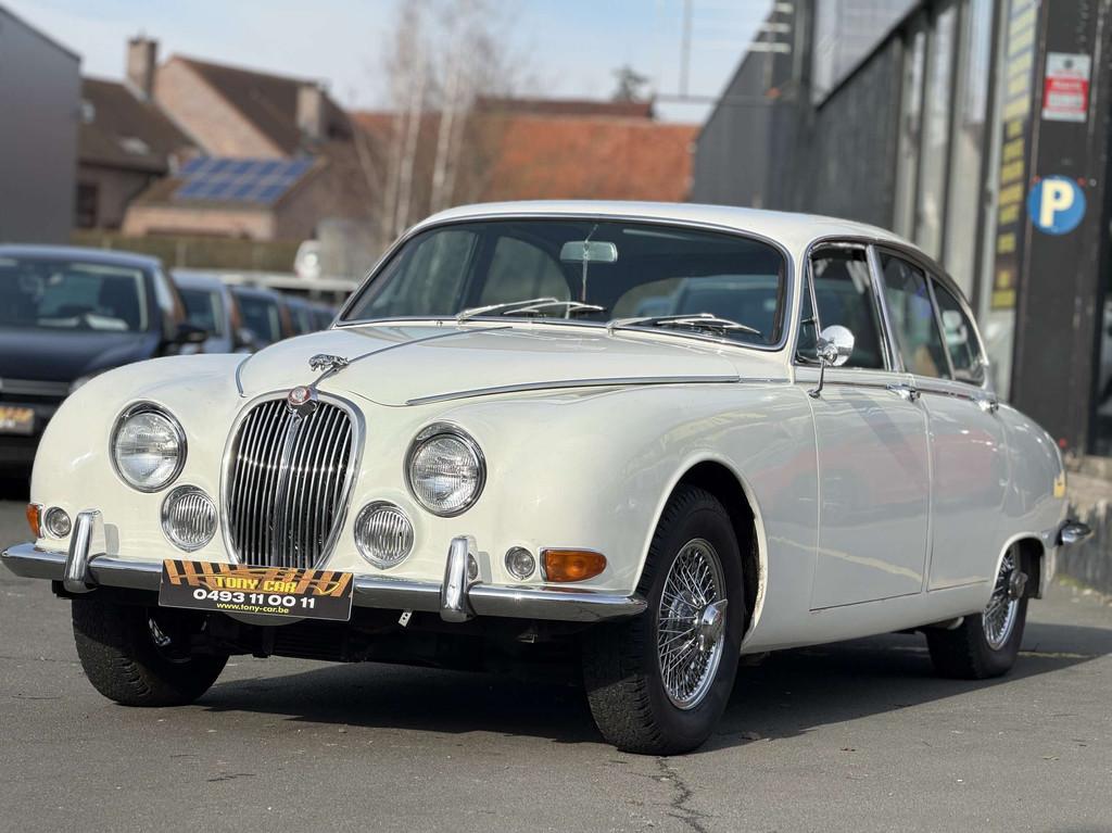 Jaguar MK II ✅Voiture Old Timer ✅ Contrôle Technique✅, Achat, 4 portes, Entreprise, Noir