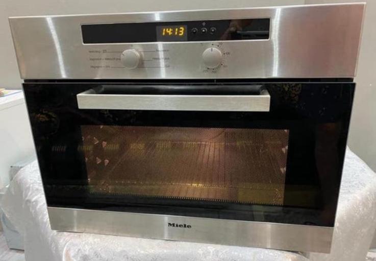 Miele Combimagnetron 60x45cm, Elektronische apparatuur, Ovens, Ophalen, Zo goed als nieuw, Grill