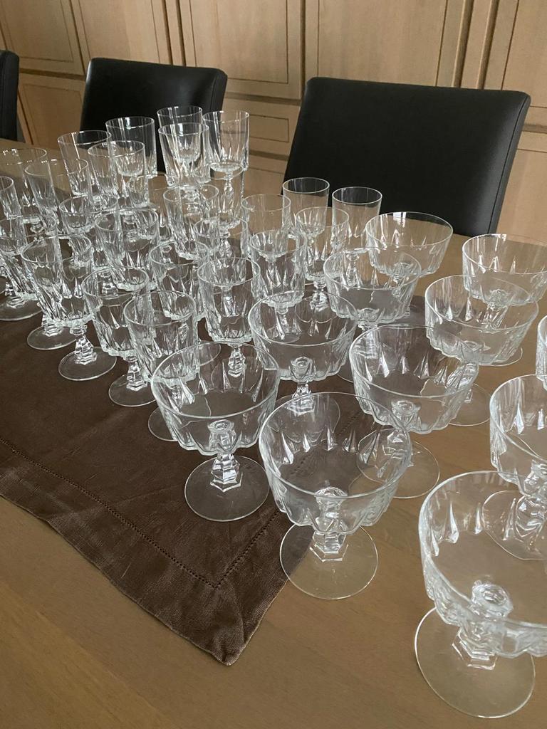 Glasservies, Ophalen, Gebruikt