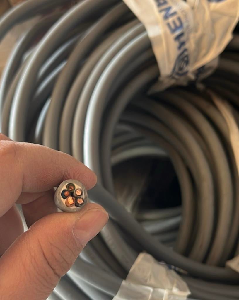 Kabel - XVB 5G4mm² -, Ophalen, Zo goed als nieuw