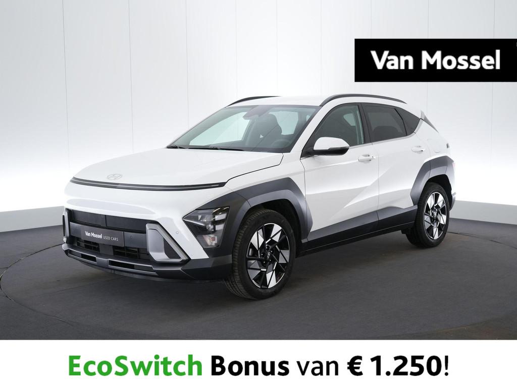 Hyundai Kona 1.6 GDi Hybrid Feel 6-DCT, Auto's, Stof, Gebruikt, 4 cilinders, 2 kWh