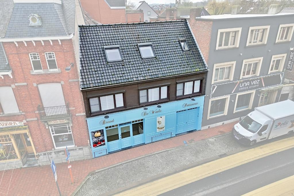 Lichtervelde - Handelswoning met 5 slpks op toplocatie!, Immo, Huizen en Appartementen te koop, 200 tot 500 m², Lichtervelde, 400 UC