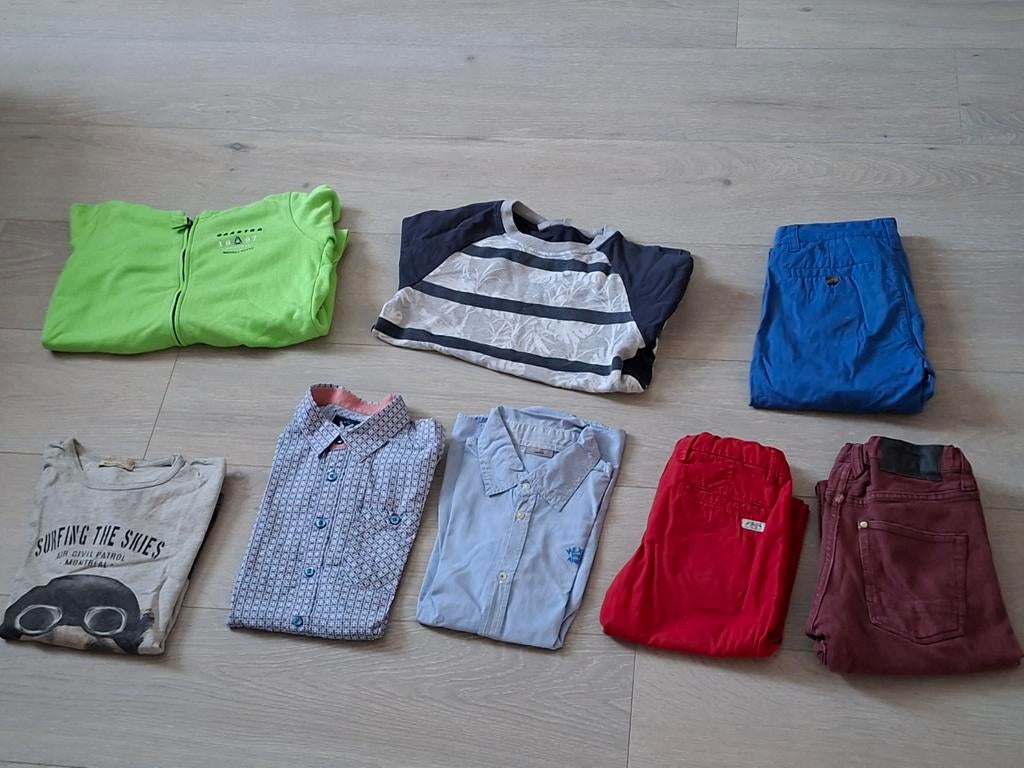 M140/146 pakket kledij, Kinderen en Baby's, Kinderkleding | Maat 140, Ophalen of Verzenden, Zo goed als nieuw, Jongen