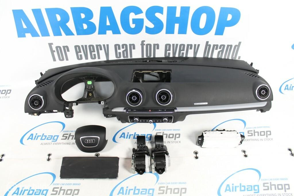 Airbag set - Dashboard 4 sp. Quattro Audi A3 8V (2012-2020), Auto-onderdelen, Dashboard en Schakelaars, Gebruikt, Ophalen of Verzenden