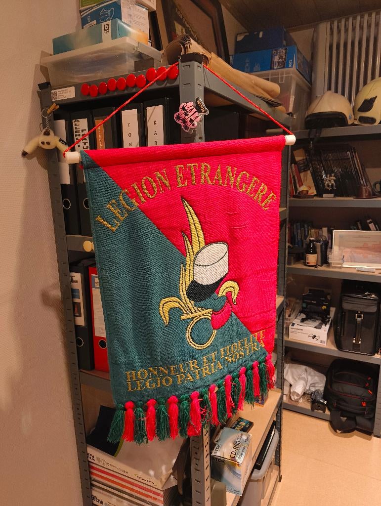 legioen etrangere, Verzamelen, Militaria | Algemeen, Ophalen, Overige soorten, Embleem of Badge