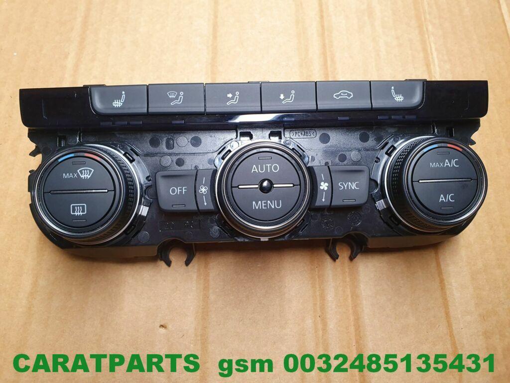 5g0907044bl golf 7 aircopaneel Bedieningspaneel Climatronic, Gebruikt, Volkswagen, Volkswagen AG, Vw@volkswagen.de