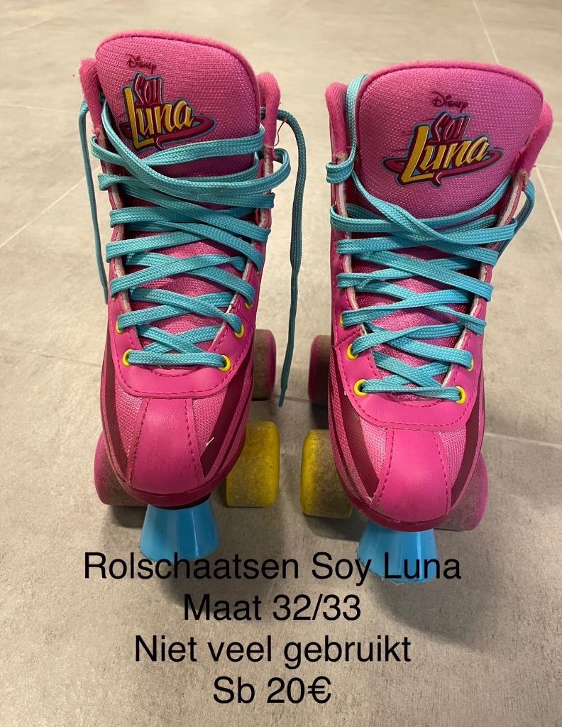 Rolschaatsen kind Soy Luna maat 32/32, Enlèvement, Utilisé, Enfants