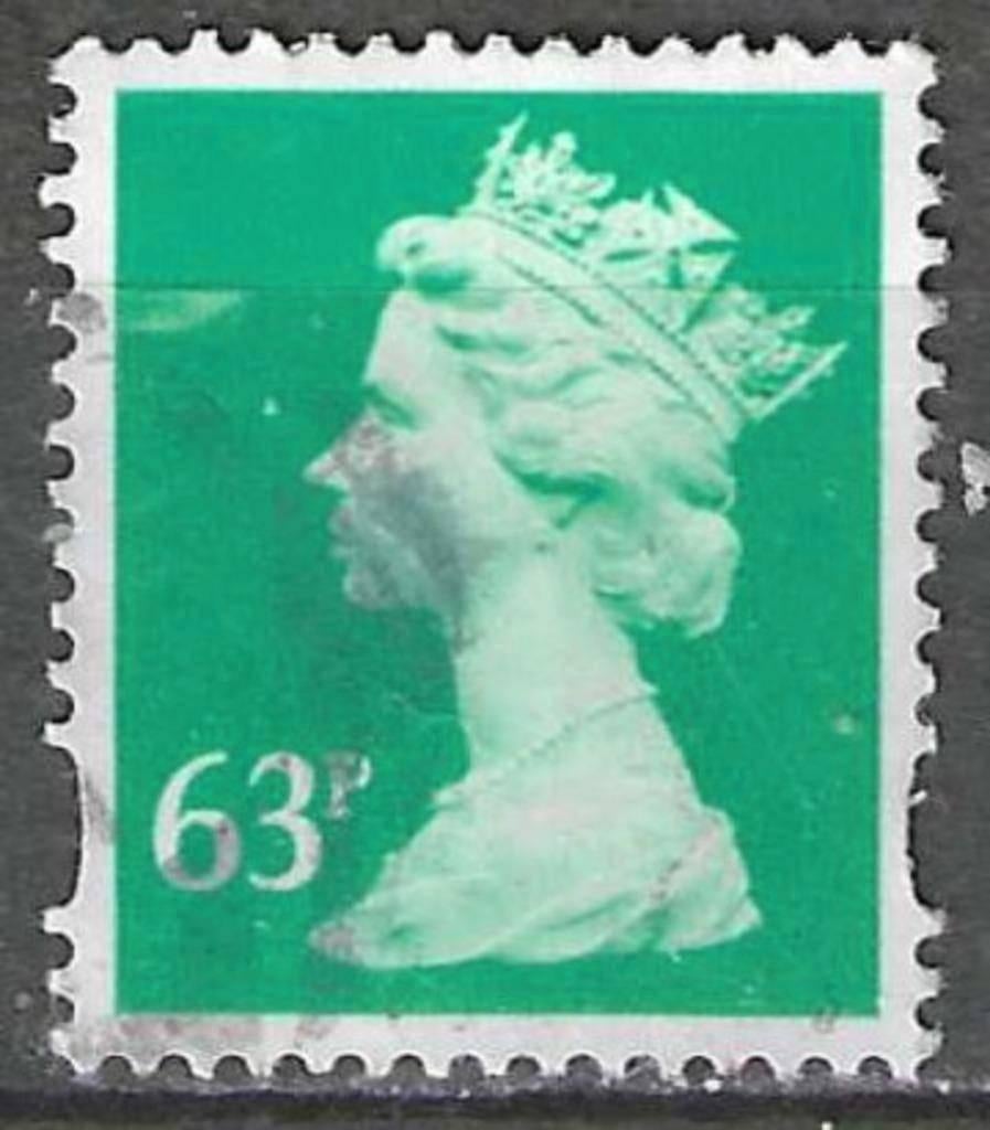 Grande-Bretagne 1996 - Yvert 1882 - Reine Elisabeth II (ST), Envoi, Affranchi