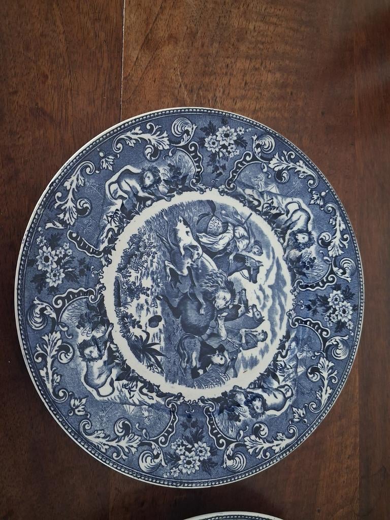 Maestricht wandborden, Ophalen