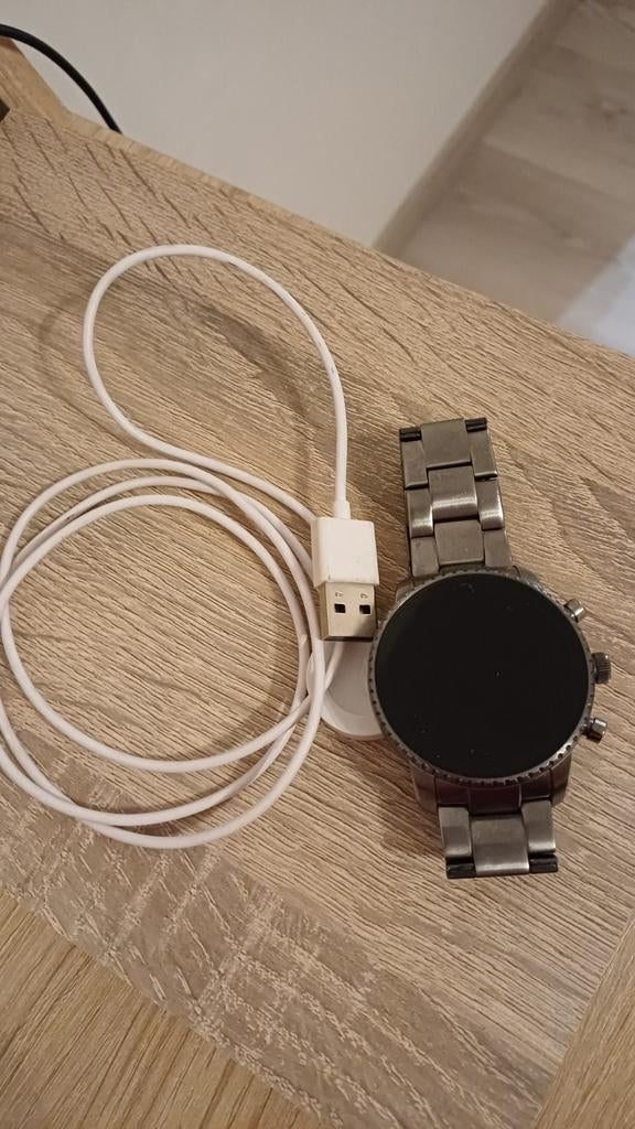 Heren smarthorloge Fossil, Ophalen of Verzenden