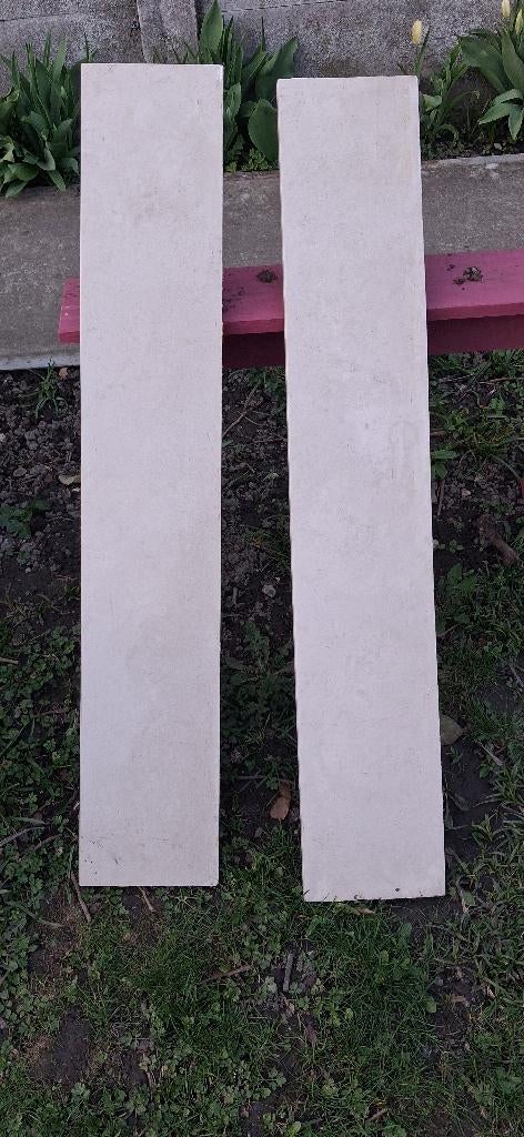 2 appuis de fenêtre en marbre 2cm, Bricolage & Construction, Enlèvement, Comme neuf