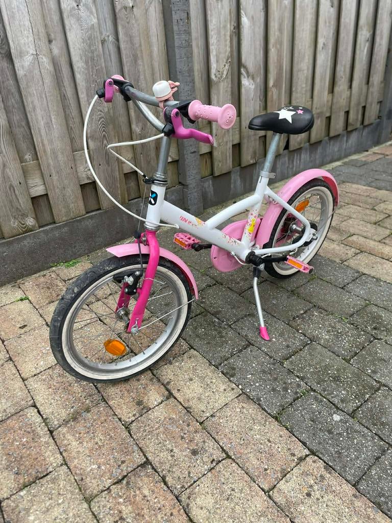 16 inch meisjes fiets in goede staat, Ophalen, Zo goed als nieuw, 16 inch