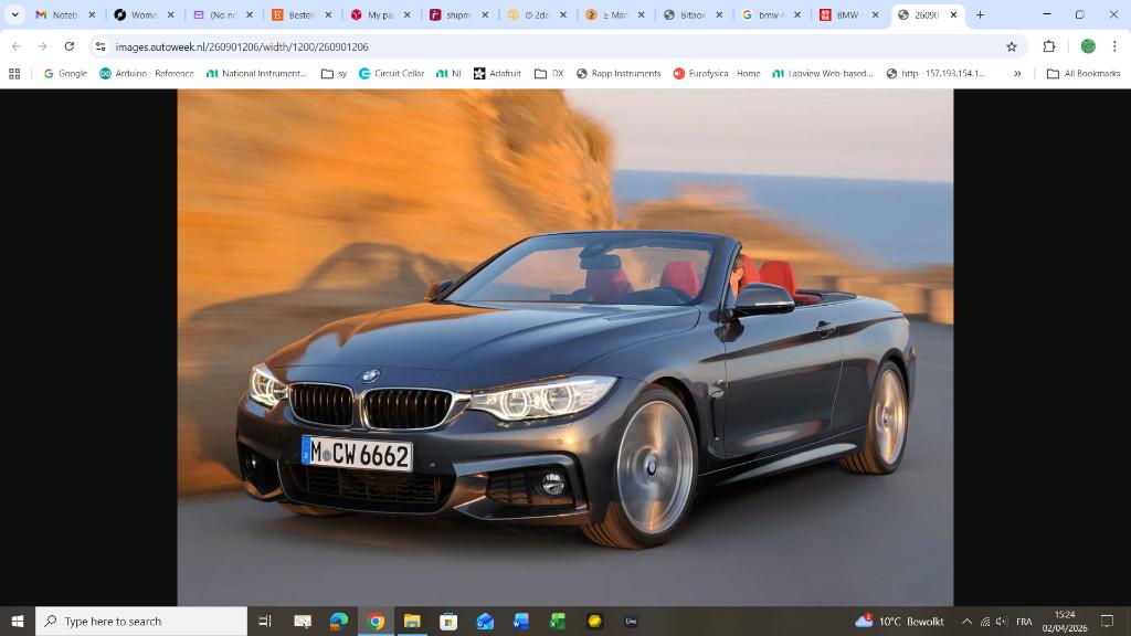 BMW 420i Cabrio - 22000km, Auto's, BMW, Achterwielaandrijving, Cabriolet, Handgeschakeld, Particulier