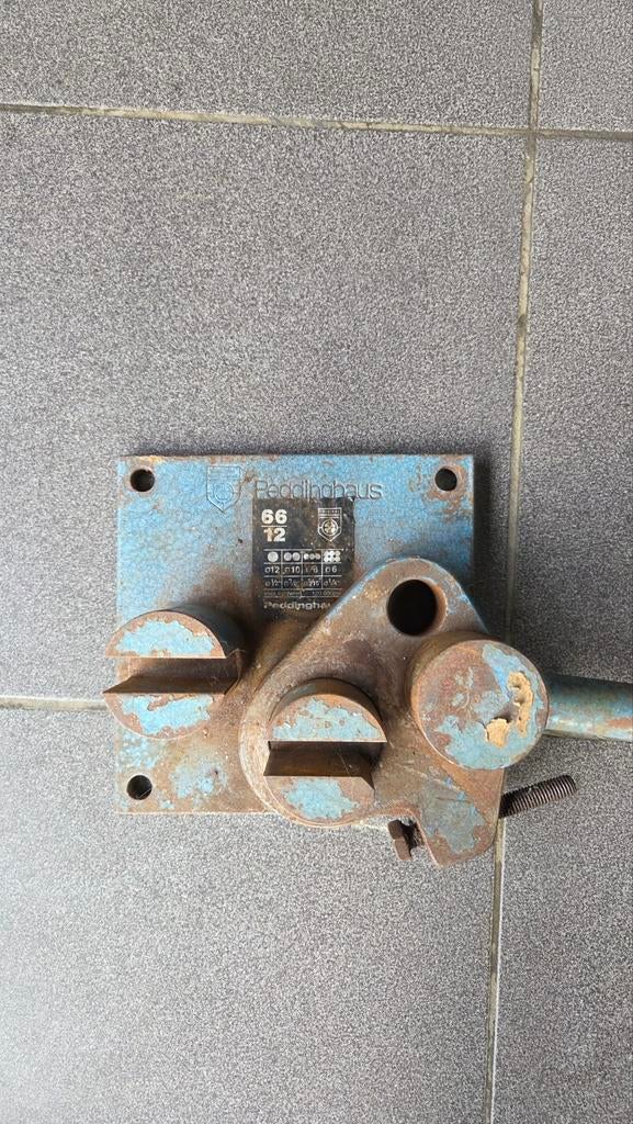 Betonijzer buigmachine Peddinghaus 66/12, Doe-het-zelf en Bouw, Ophalen