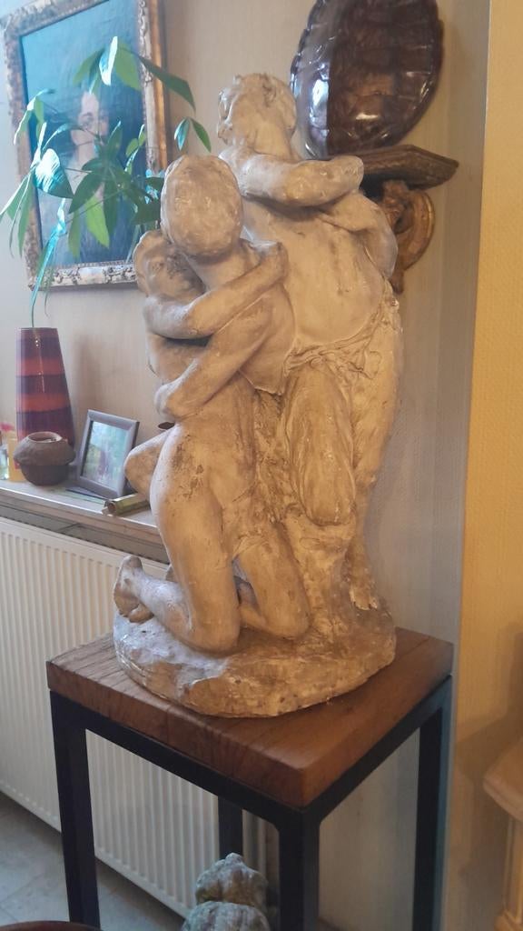 Plâtre de Emile Jespers fin 19 ème.