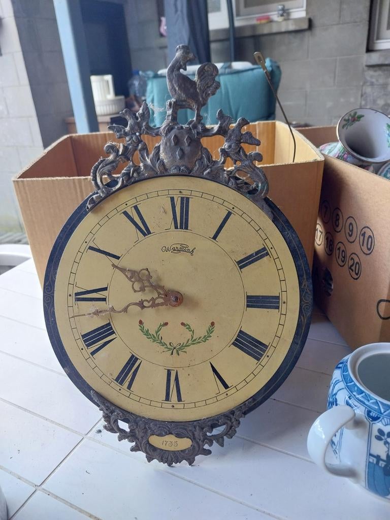 Klok warmink, Enlèvement