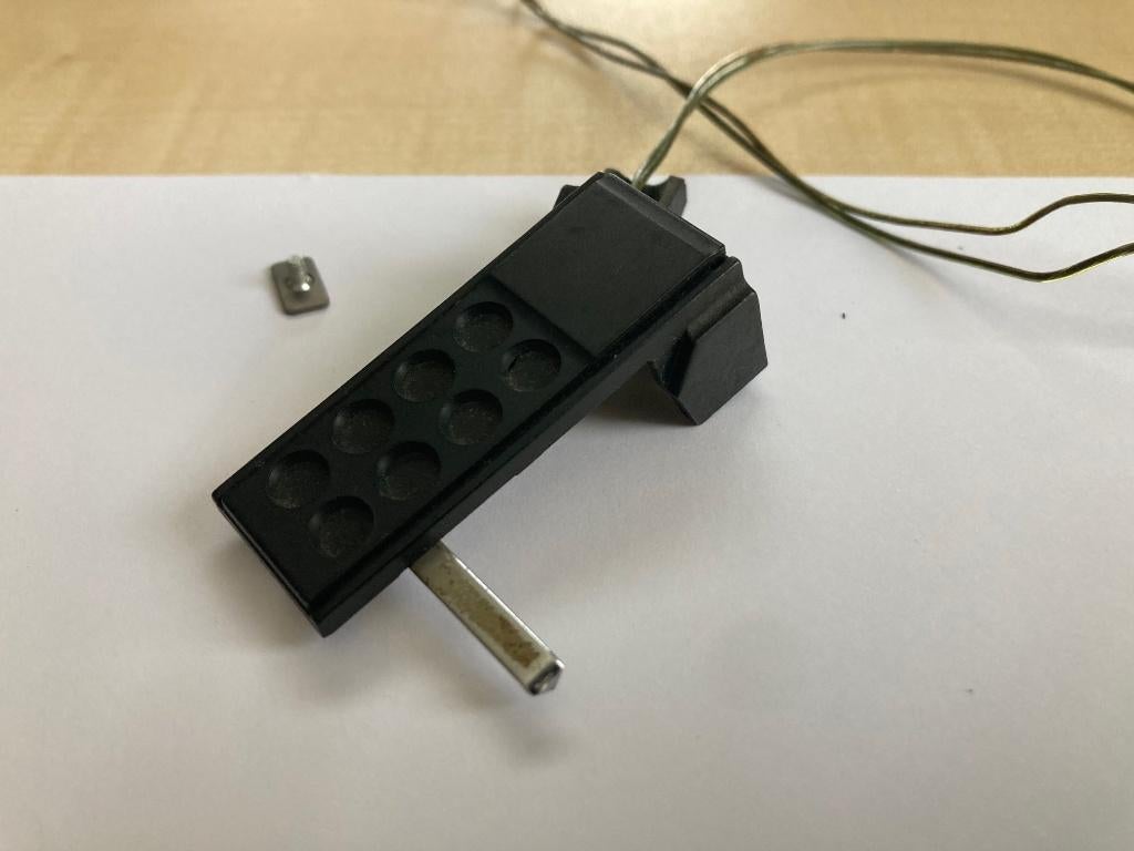 Dual 1224/1225 originele toonarm kop, Enlèvement ou Envoi, Utilisé, Pièce tourne-disques, Dual