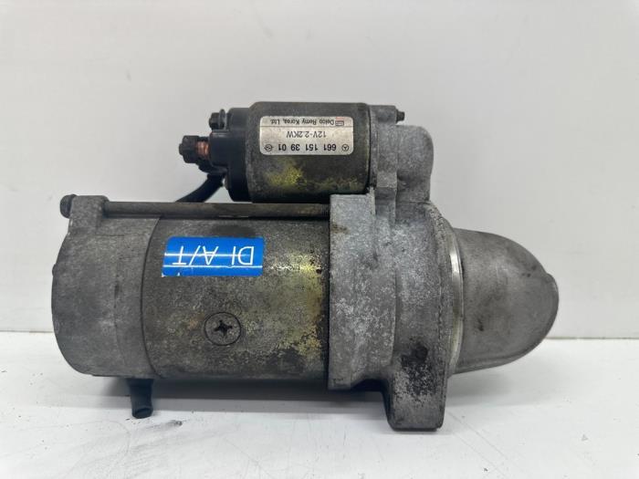 Startmotor van een Ssang Yong Rexton, Auto-onderdelen, Motor en Toebehoren, Ssangyong, Gebruikt, 3 maanden garantie, Ophalen of Verzenden