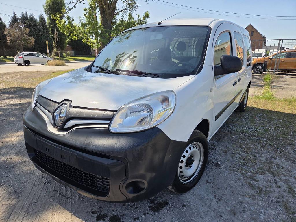 Renault Kangoo Maxi Double Cabine 81641km 1.5dci 90cv EURO6, Autos, Renault, Entreprise, Achat, Kangoo, ABS, Airbags, Bluetooth